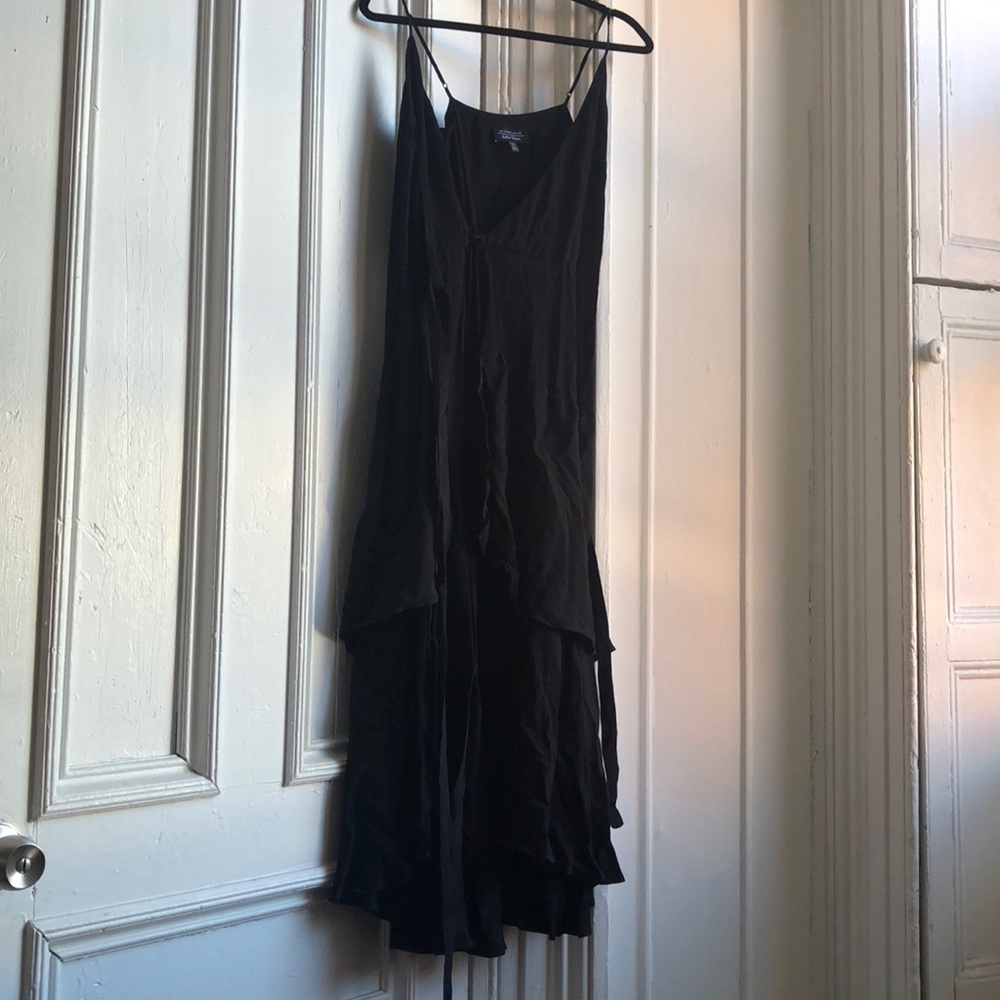 & Other Stories tiered wrap dress